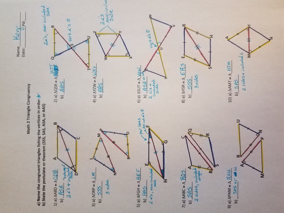 Congruent triangles proving congruence proofs parallel quadrilaterals lin theorems similarity angles problems solving assignment mathworksheets4kids