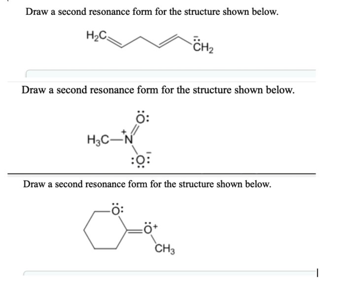 Resonance nitromethane anion questions ch structures formate