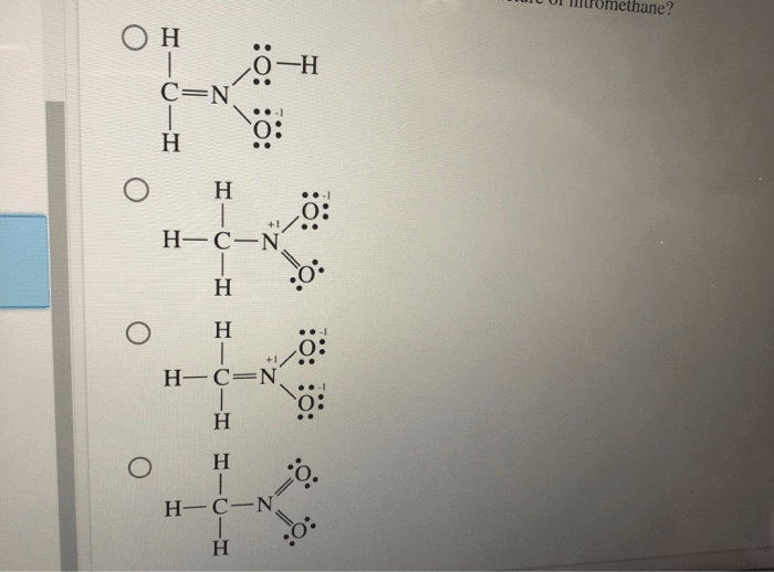 Second resonance structure of nitromethane