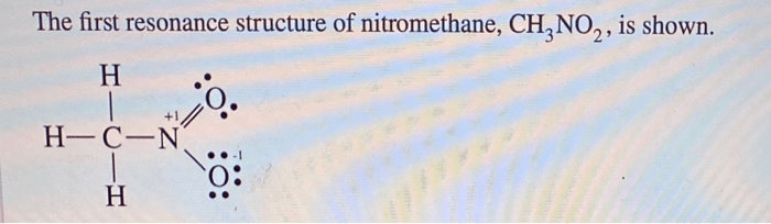 Second resonance structure of nitromethane