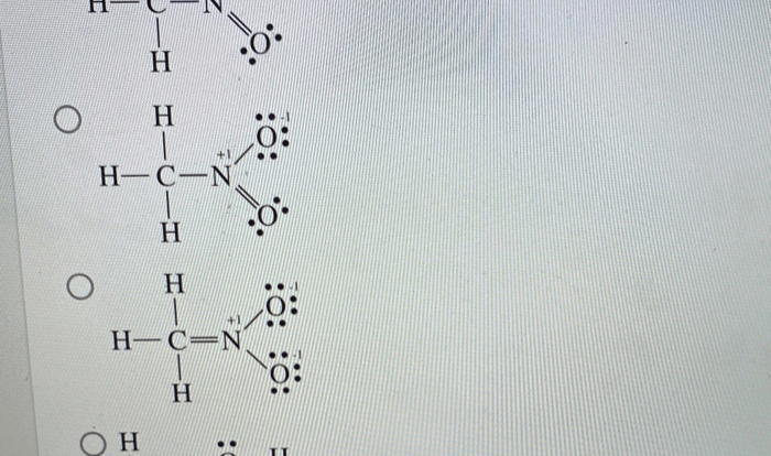 Resonance nitromethane draws 3no